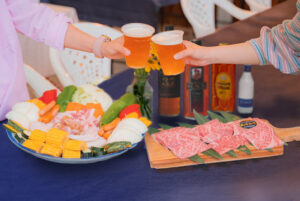 伊王島BBQ(バーベキュー)長崎和牛 出島ばらいろｘ飲み放題コース＜2.5h＞ (No.39)