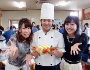 ロールケーキ作り